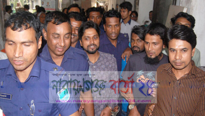 হাজিরা শেষে আবারও কারাগারে ছাত্রদল সভাপতি রনি