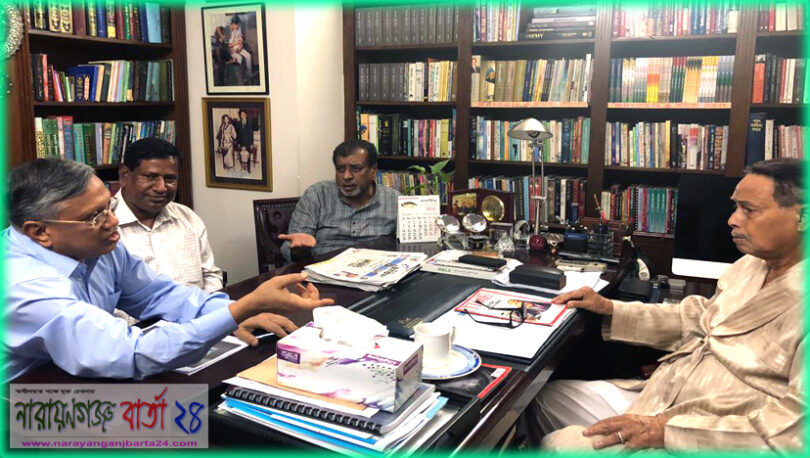 নির্বাচনসহ বিভিন্ন ইস্যুতে এরশাদের সাথে দীর্ঘ আলোচনায় সেলিম ওসমান