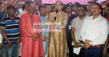 অসাম্প্রদায়িক বাংলাদেশের দৃষ্টান্ত দেখলাম না.গঞ্জে : পুলিশের মহাপরিদর্শক