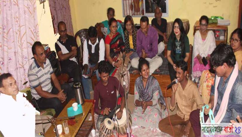বন্দরে বাউল গান ও নৃত্য অনুষ্ঠিত