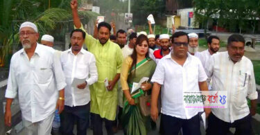 মদনপুরে আরজু ভূঁইয়ার গণসংযোগ