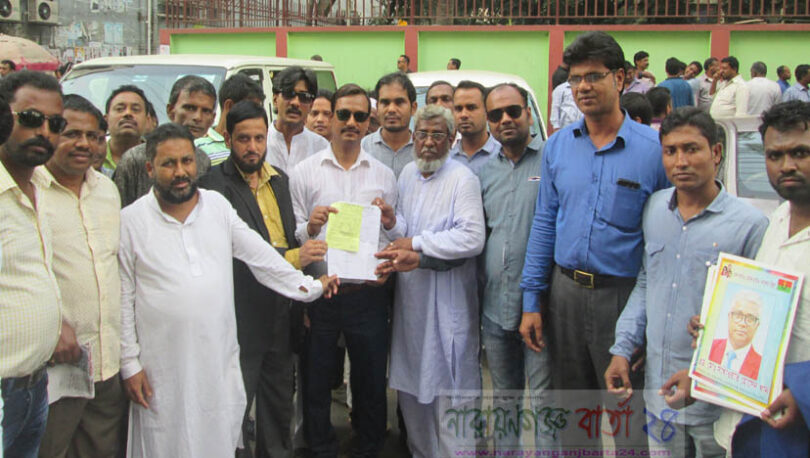কারাবন্দি সাখাওয়াতের পক্ষে মনোনয়ন ক্রয়