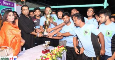 মাদকমুক্ত সমাজ গড়‌তে খেলাধূলা অন্যতম মাধ্যম : আজ‌মেরী ওসমান