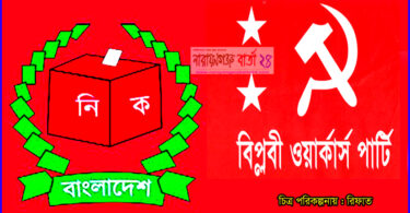না.গঞ্জ-৪ আসনে বিপ্লবী ওয়ার্কার্স পার্টির মনোনয়ন পত্র সংগ্রহ