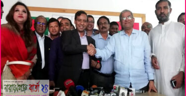 বিএনপিতে যোগ দিলেন গোলাম মাওলা রনি