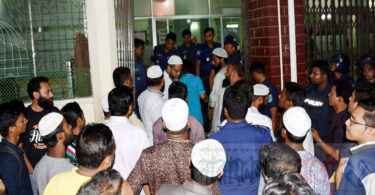 তাবলীগ জামায়াতের উপর হেফাজতে ইসলাম নেতা আব্দুল আউয়াল পন্থী’র হামলা