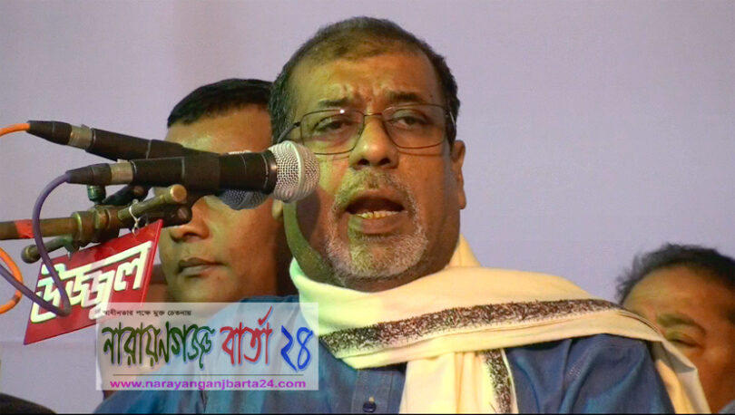 “ ৫ বছর সুযোগ দিলে শেখ হাসিনার নেতৃত্বে দেশকে ২৫ বছর এগিয়ে নিবো ”