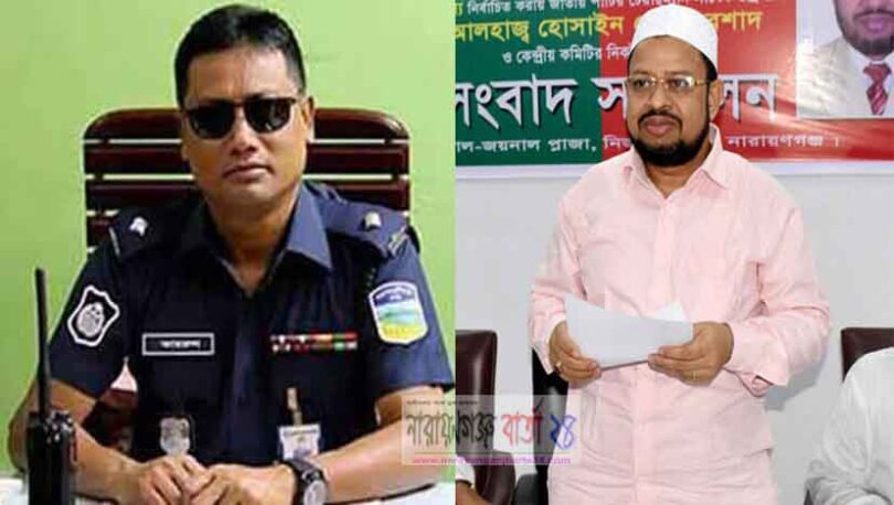 থানায় ঢুকে ওসিকে গুলির অভিযোগ, জাপা নেতা আটক