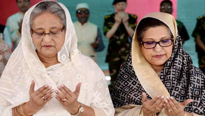বঙ্গবন্ধুর সমাধিতে শ্রদ্ধা জানিয়ে প্রচারণা শুরু প্রধানমন্ত্রীর