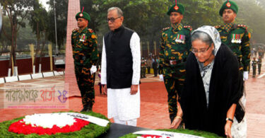 দেশের সূর্য সন্তানদের প্রতি রাষ্ট্রপতি-প্রধানমন্ত্রীর শ্রদ্ধা