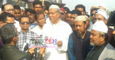 ধানের র্শীষে ভোট দিয়ে এদেশে গনতন্ত্র ফিরিয়ে আনবেন : এস এম আকরাম