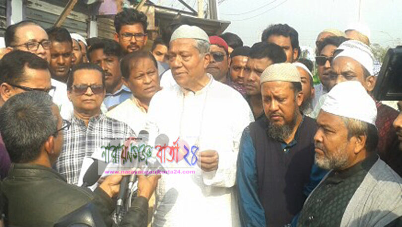 ধানের র্শীষে ভোট দিয়ে এদেশে গনতন্ত্র ফিরিয়ে আনবেন : এস এম আকরাম