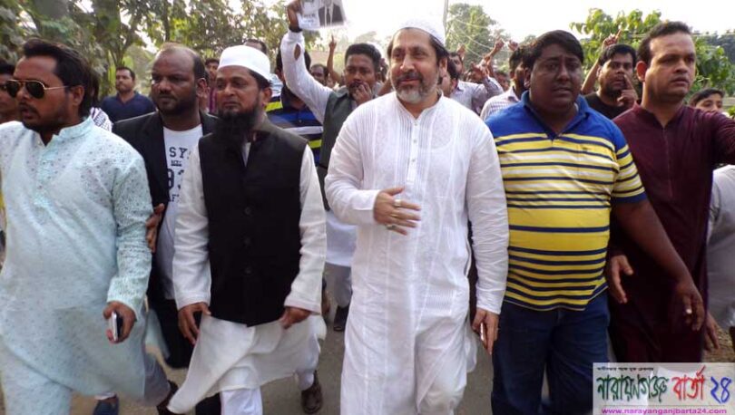 সিংহ প্রতীকে ভোট চেয়ে কায়সারের ব্যাপক গণসংযোগ