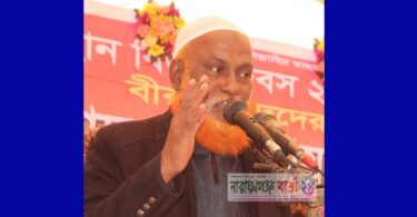 লাঙ্গলে ভোট চাইলেন বিএনপিনেতা হান্নান সরকার