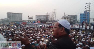 দেশের মানুষকে মুক্ত করতে হাতপাখায় ভোট দিন : পীর সাহেব চরমোনাই