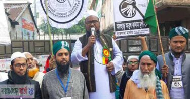 পোষ্টার ছিড়ে জুলুমকারীরা পেশীশক্তির বাস্তবায়ন করেছে : কালাম মুন্সী