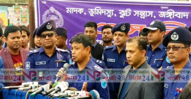 নারায়ণগঞ্জ হ‌বে মাদক,ভূমিদস্যু সহ অপরাধমুক্ত জেলা : এস‌পি হারুন