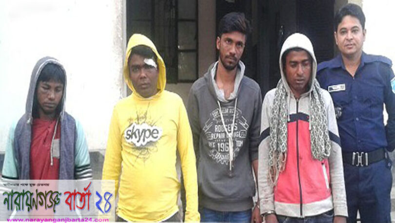 স্কুলছাত্র অপহরণ করে মুক্তিপণ দাবি : অপহৃত উদ্ধার, গ্রেফতার-৪