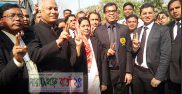 জুয়েল-মোহসিন প্যানেলের প্রচারণায় এমপি বাবলী ও এড. দিপু