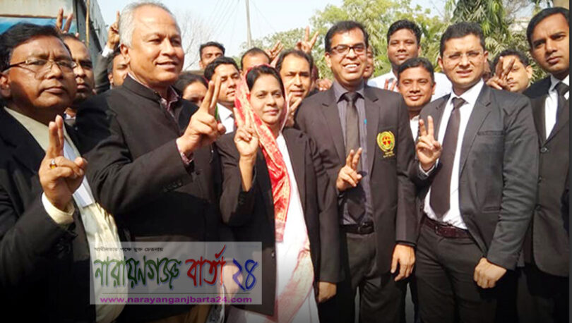 জুয়েল-মোহসিন প্যানেলের প্রচারণায় এমপি বাবলী ও এড. দিপু