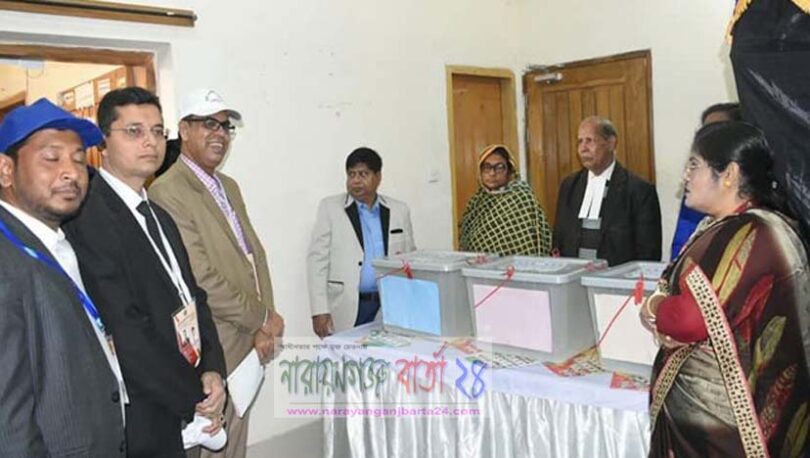আইনজীবী সমিতি নির্বাচনের ভোট গ্রহণ শুরু