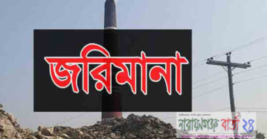 বন্দরে ৫ ইট ভাটাকে ১৬ লাখ টাকা জরিমানা