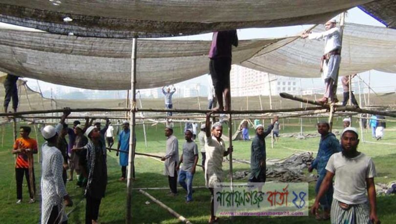 শুরু হচ্ছে ইজতেমা ময়দানের প্রস্তুতি