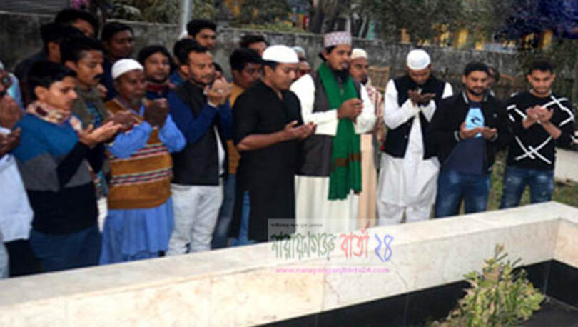 নাসিম ওসমানের কবর জিয়ারত করলেন জামাতা ইফতেখায়রুল