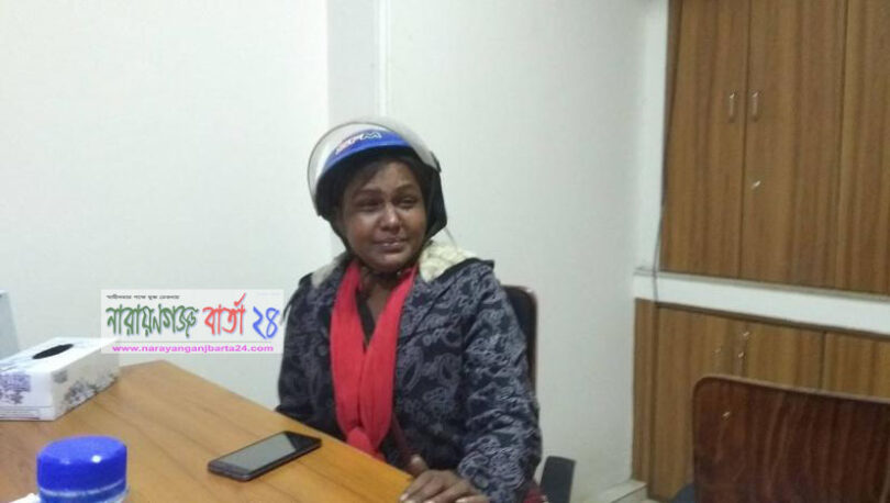 ফতুল্লায় উদ্ধার হলো শাহনাজের ছিনতাই হওয়া স্কুটি