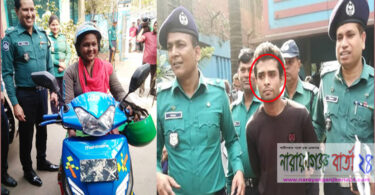 শাহনাজের স্কুটি ছিনতাইকারী জনি দুই দিনের রিমান্ডে