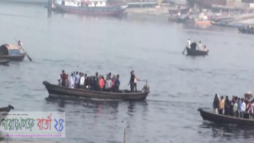 শীতলক্ষ্যায় নৌকা ডুবি, নারী-শিশুসহ আহত-৫