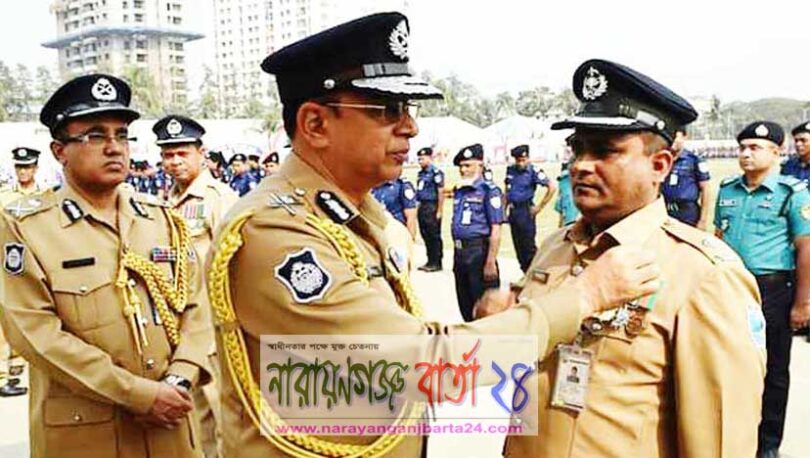 আইজিপি র‌্যাংক ব্যাচ পেলেন না.গঞ্জের আবু তাহের দেওয়ান