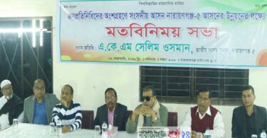 প্রতি এলাকায় উন্নয়ন কমিটি গঠনের সিদ্ধান্ত এমপি সেলিম ওসমানের