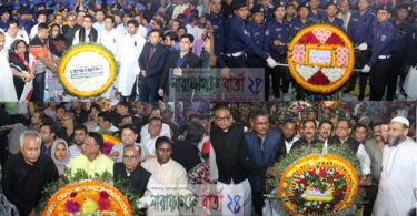 ভাষা শহীদদের প্রতি নারায়ণগঞ্জে সর্বস্তরের বিনম্র শ্রদ্ধা