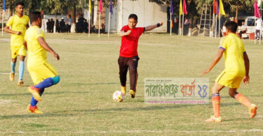 নারায়ণগঞ্জ পু‌লিশ সুপার হারুনের ২ গোল