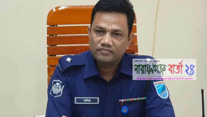 ঢাকা রেঞ্জের শ্রেষ্ট ওসি মনিরুজ্জামান