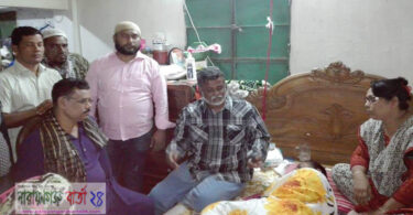 অসুস্থ নেতাকর্মীদের পাশে মহানগর যুবদল
