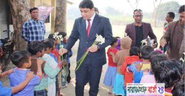 বদলগাছীতে শিশুবরণ উৎসব