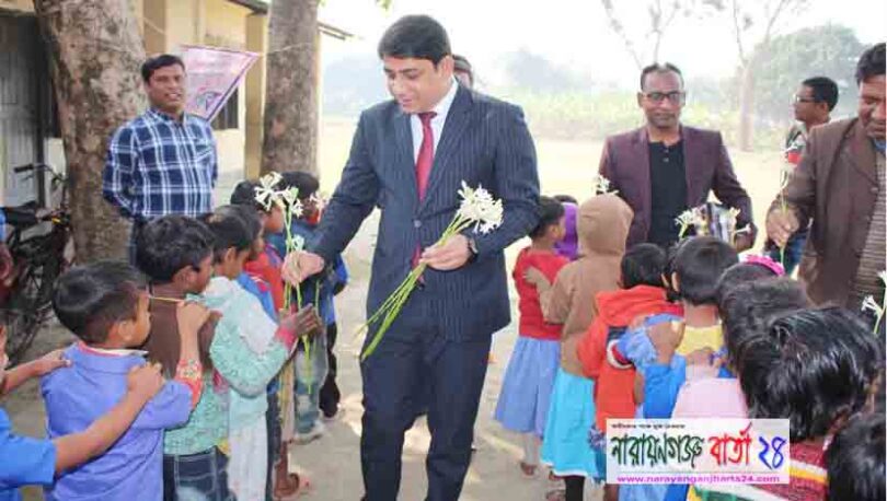 বদলগাছীতে শিশুবরণ উৎসব