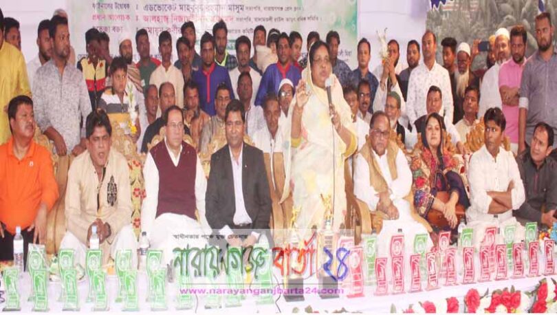 জনগনের উপর কোন শক্তিই টিকতে পারেনা : মেয়র আইভী