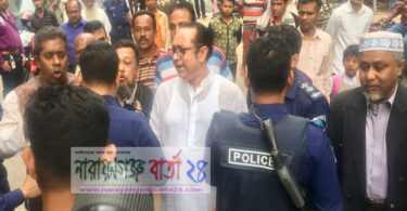 পুলিশের বাধায় মহানগর বিএনপির সমাবেশ পন্ড