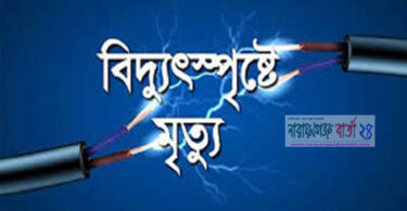 বিদ্যুৎ স্পৃষ্টে মৃত্যু