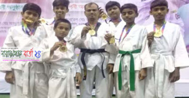 জাতীয় তায়কোয়ানডোতে না.গঞ্জের ২ স্বর্ণ ৫ তাম্র