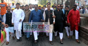 শামীম ওসমানের জনসভায় কাউন্সিলর সজল ও সানি‘র চমক