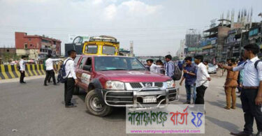 নিরাপদ সড়কের দাবিতে ঢাকা-চট্টগ্রাম মহাসড়কে শিক্ষার্থীরা
