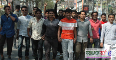 যুবলীগের মামুন আহমেদ ইমনের পক্ষে শামীম ওসমানের জনসভায় যোগদান