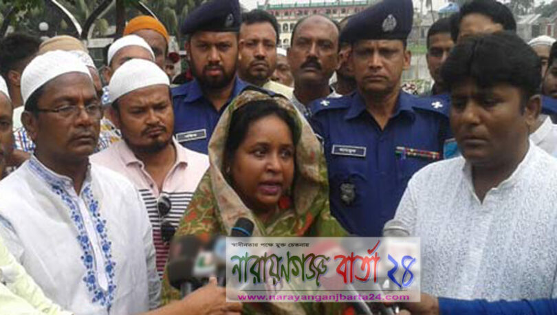 নিহত ওমর ফারুকের নামে সড়কের নামকরণের আশ্বাস মেয়র আইভীর