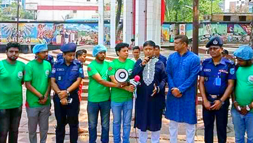 বিডি ক্লিনের সঙ্গে পার্ট হবে ক্লিন নারায়ণগঞ্জ : না.গঞ্জ এসপি হারুন