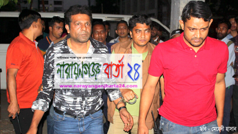কাউন্সিলর বাবুকে কারাগারে প্রেরণ