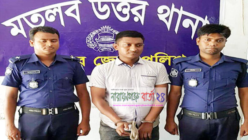 মতলবে সন্ত্রাসী জনি অস্ত্র-গুলি, মাদকসহ গ্রেপ্তার